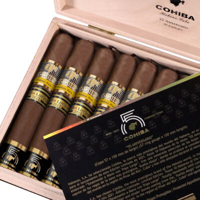 Cohiba 55 Aniversario Edición Limitada 2021 – Box of 10 Cigars - Image 4