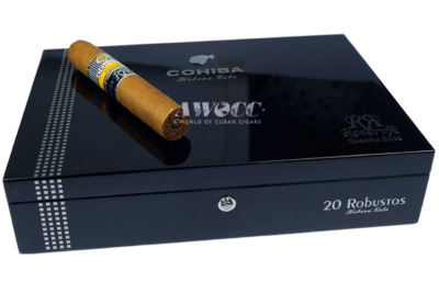 Cohiba Robustos Reserva Cosecha 2014 – Cuban Cigar (Box of 20) - Image 3