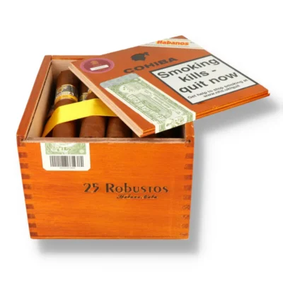 Cohiba Robusto – Cuban Cigar (Box of 25) - Image 3