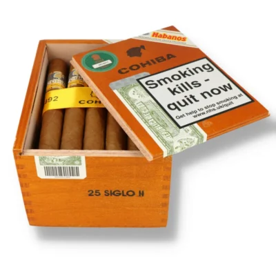 Cohiba Siglo II – Cuban Cigar (Box of 25) - Image 2