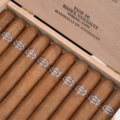 Flor de Rafael González Coronas de Lonsdales – Cuban Cigar (Box of 10) - Image 4
