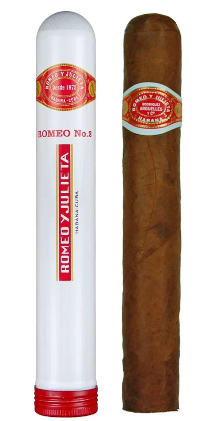 Romeo y Julieta Romeo No. 2 Tubos – Box of 25