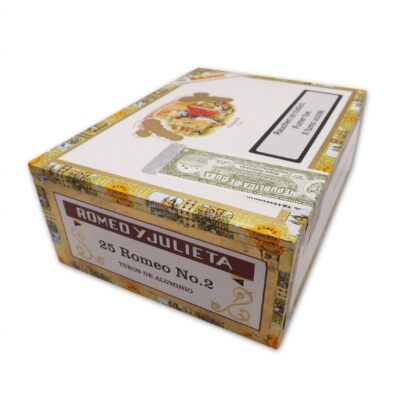 Romeo y Julieta Petit Churchills Tubos – Box of 25 - Image 3