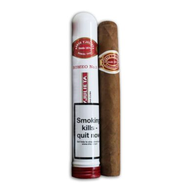 Romeo y Julieta Romeo No. 3 Tubos – Box of 25 - Image 2