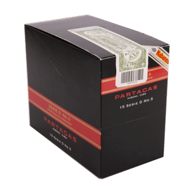 Partagás Serie D No. 5 Tubos – Box of 25 - Image 4